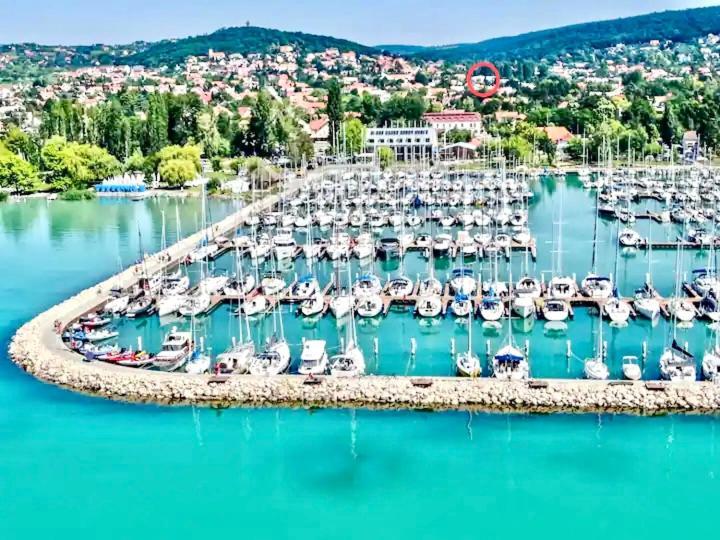 Azur Panorama Apartman Alsóörs Buitenkant foto